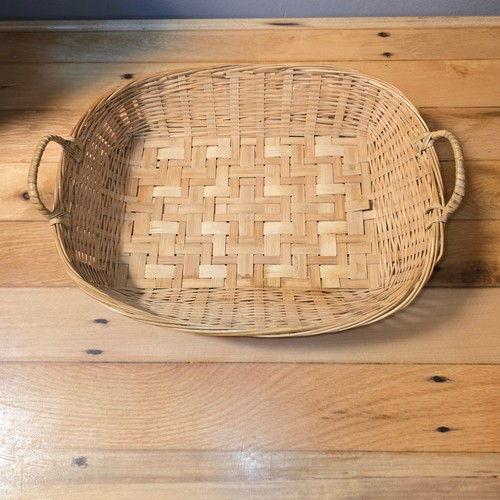 Vintage woven wicker - wicker, bamboo