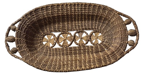 Vintage coiled pine - 14”,